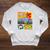 Birthday Boys Shirt Age 5 Superhero Comic Book Theme Party Raglan Sleeve Sweatshirt Heather Mustard