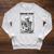 Bone-Dry Story Skeleton Reading Book Lovers Bookworm Book Raglan Sleeve Sweatshirt Heather Mustard