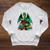 Book Dragon Reading Books Raglan Sleeve Sweatshirt Heather Mustard