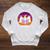 Book Ghost Reading Halloween Teacher For Men Women Raglan Sleeve Sweatshirt Heather Mustard