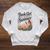 Book Girl Summer Vacation Bookworm Beach Girly Raglan Sleeve Sweatshirt Heather Mustard