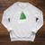 Book Lover Christmas Tree Holiday Reading Love To Read Raglan Sleeve Sweatshirt Heather Mustard