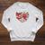 Book Lover Heart Shape Reading Librarian Valentine Men Women Raglan Sleeve Sweatshirt Heather Mustard