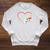 Book Reading Books Heart Raglan Sleeve Sweatshirt Heather Mustard
