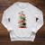 Book Stack With Flowers Reading Lover Bookish Raglan Sleeve Sweatshirt Heather Mustard