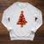 All Booked For Christmas Book Premium Tri-Blend Raglan Sleeve Sweatshirt Heather Mustard