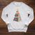 All Booked For Christmas Book Raglan Sleeve Sweatshirt Heather Mustard