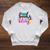 Books And Bling Raglan Sleeve Sweatshirt Heather Mustard