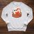 BOOOOKS Halloween Author Reading Of History Books Raglan Sleeve Sweatshirt Heather Mustard