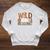 Boys Animal Print Clothes Wild About Reading Cheetah Book Raglan Sleeve Sweatshirt Heather Mustard
