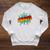 Boys Samuel Comic Book Superhero Name Raglan Sleeve Sweatshirt Heather Mustard