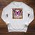Butterfly Decor Book Butterfly Party Favors Purple Butterfly Raglan Sleeve Sweatshirt Heather Mustard