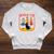 Caring For Your Evil Cat Retro Dark Humor Book Cover Premium Tri-Blend Raglan Sleeve Sweatshirt Heather Mustard