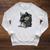 Cat Art Book Cat Motif Flowers Cat Raglan Sleeve Sweatshirt Heather Mustard