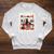 Cats Music Books Lover Essentials Red Retro Silkscreen Raglan Sleeve Sweatshirt Heather Mustard
