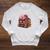 Chapter 67 Floral Book Stack Raglan Sleeve Sweatshirt Heather Mustard