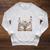 Chapter Forty Book Reading 40th Birthday Flower Raglan Sleeve Sweatshirt Heather Mustard