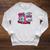 I Closed My Book To Be Here Fall Pumpkin Raglan Sleeve Sweatshirt Heather Mustard