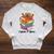 Coffee & Book Lover Reader Mexican Spanish Cafecito & Libros Raglan Sleeve Sweatshirt Heather Mustard