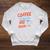 Coffee And Books I Love Them Both Vintage Retro Book Lover Raglan Sleeve Sweatshirt Heather Mustard