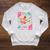 Color Our World Summer Reading 2025 Boho Wildflower Book Raglan Sleeve Sweatshirt Heather Mustard
