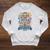 Color Our World Summer Reading 2025 Book Wildflowers Raglan Sleeve Sweatshirt Heather Mustard