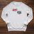 Comic Book POW Shirt BOOM Retro Superhero Costume Raglan Sleeve Sweatshirt Heather Mustard