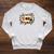 Comic Book Swear Bubble Pop Art Explosion Humor Raglan Sleeve Sweatshirt Heather Mustard