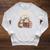 Cozy Reading Cat Coffee And Books Lover Artwork Raglan Sleeve Sweatshirt Heather Mustard