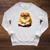 Cute Dog Pomeranian Reading Book Premium Tri-Blend Raglan Sleeve Sweatshirt Heather Mustard