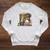 Cute Halloween Bookshelf Premium Tri-Blend Raglan Sleeve Sweatshirt Heather Mustard