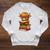 Cute Highland Cow With Glasses Reading Books Raglan Sleeve Sweatshirt Heather Mustard