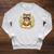 Cute Raccoon Reading Book Flowers Floral Raglan Sleeve Sweatshirt Heather Mustard