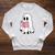 Cute Retro Reading Book Library Ghost Costume Raglan Sleeve Sweatshirt Heather Mustard
