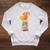 Cute Squirrel Reading Women's Tops Book Lovers Raglan Sleeve Sweatshirt Heather Mustard