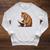 Cute Tiger Is Reading a Book Reading Tiger Raglan Sleeve Sweatshirt Heather Mustard
