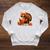 Cute Turkey Reading Book Lovers Bow Thanksgiving Raglan Sleeve Sweatshirt Heather Mustard