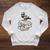 Dark Academia Aesthetic Raven Crow On Old Vintage Books Raglan Sleeve Sweatshirt Heather Mustard