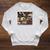 Dark Academia Aesthetic Skull Writer Authors Book Lover Raglan Sleeve Sweatshirt Heather Mustard