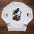 Dark Academia Raven Skull Books Raglan Sleeve Sweatshirt Heather Mustard