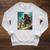 David And Goliath Bible Book Of Samuel King David Painting Raglan Sleeve Sweatshirt Heather Mustard