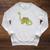 Dinosaur Librarian Book Lover Reading Brontosaurus Raglan Sleeve Sweatshirt Heather Mustard