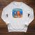 Dive Into a Good Book Reading Pun Raglan Sleeve Sweatshirt Heather Mustard