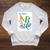 Dr Seuss ABC Book Cover Premium Tri-Blend Raglan Sleeve Sweatshirt Heather Mustard