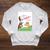 Dr Seuss Mr Brown Can Moo Book Cover Raglan Sleeve Sweatshirt Heather Mustard