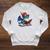 Dragon Wearing Glasses Reading A Book Raglan Sleeve Sweatshirt Heather Mustard