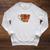Easily Distracted By Books & Coffee Raglan Sleeve Sweatshirt Heather Mustard