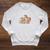 Easily Distracted By Books And Horses Raglan Sleeve Sweatshirt Heather Mustard
