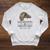 Easily Distracted By Chameleons And Books Raglan Sleeve Sweatshirt Heather Mustard