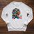 Education Is Freedom Girl Magic Books Hair Raglan Sleeve Sweatshirt Heather Mustard